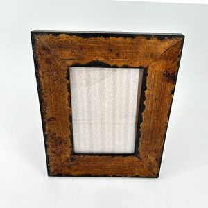 Michaels | Accents | Rustic Wood Grain Photo Frame With Scalloped ...
